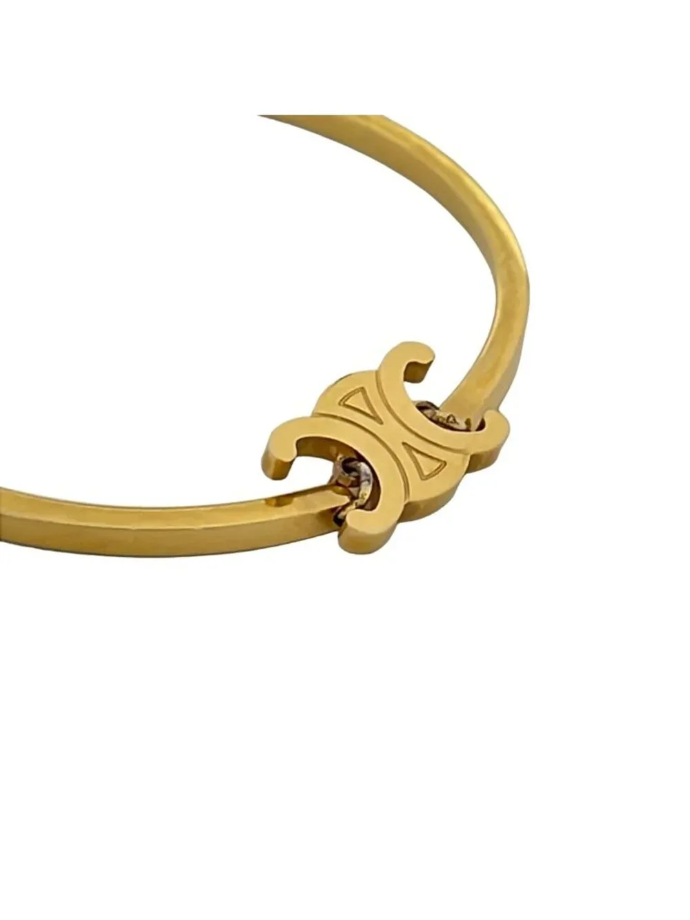 Celine Bracelet Triomphe Articulate Gold